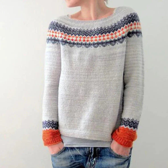 Ilana™ - Retro Knit Jumper