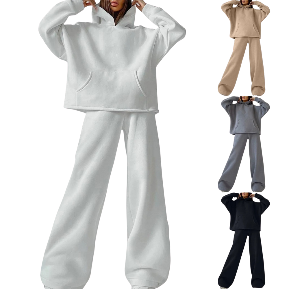 Diana - Women's jogging suit - Oversized - Hoodie and jogging pants - Cotton blend