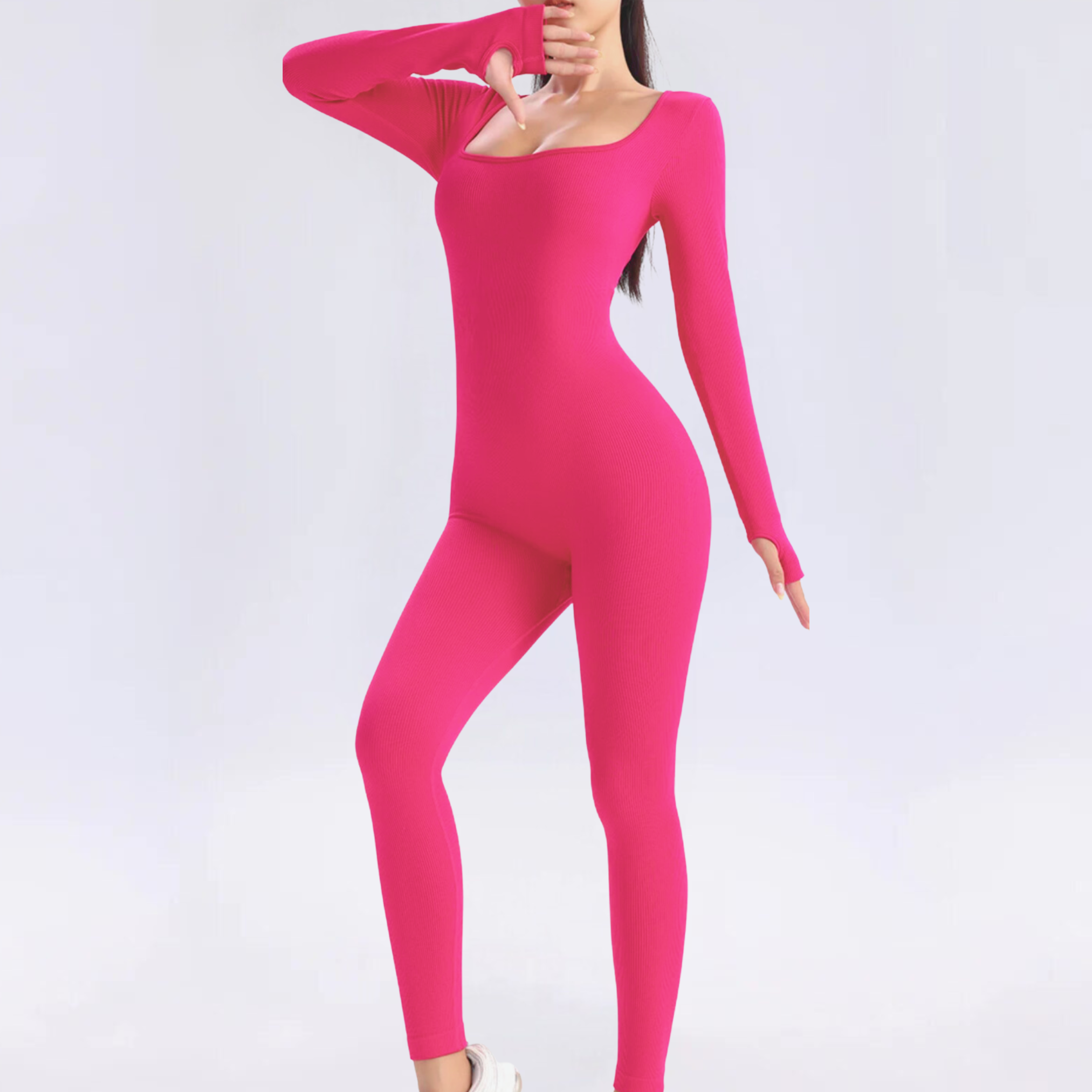 Long sleeve jumpsuit