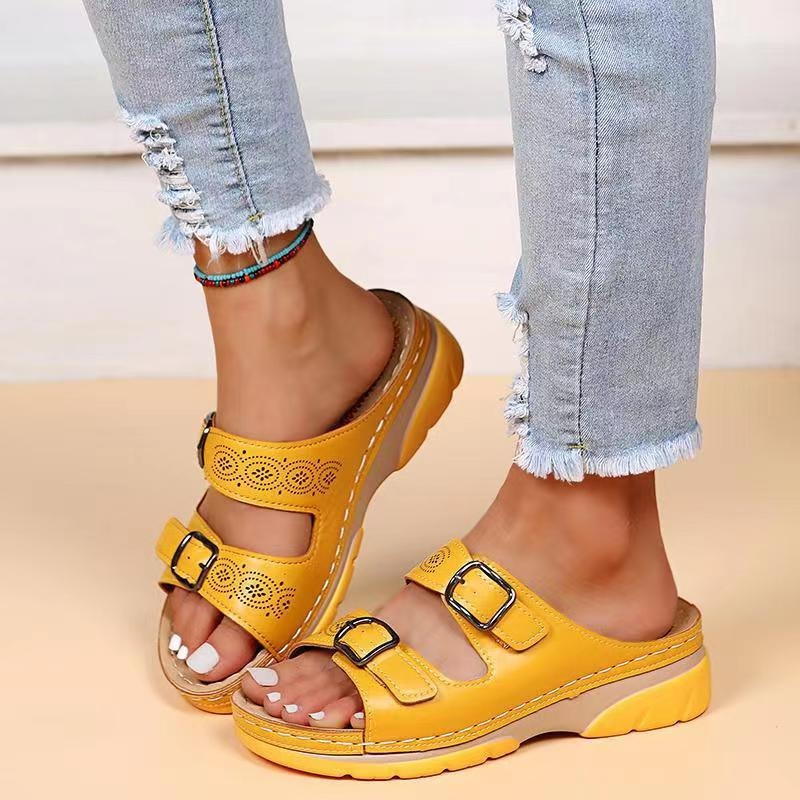 Comfortable wedge sandals