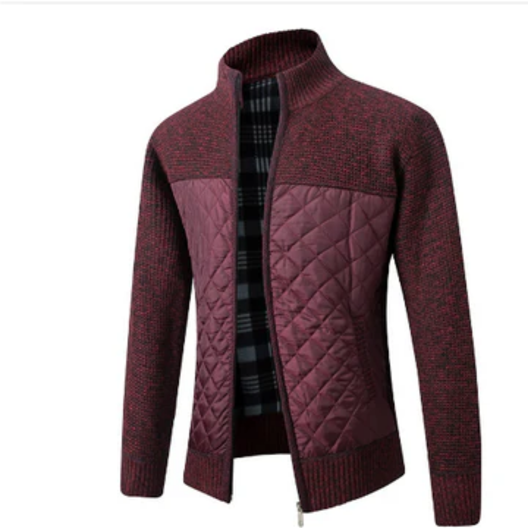 Gru | Winter Quilted Zip Up Jacket For Men