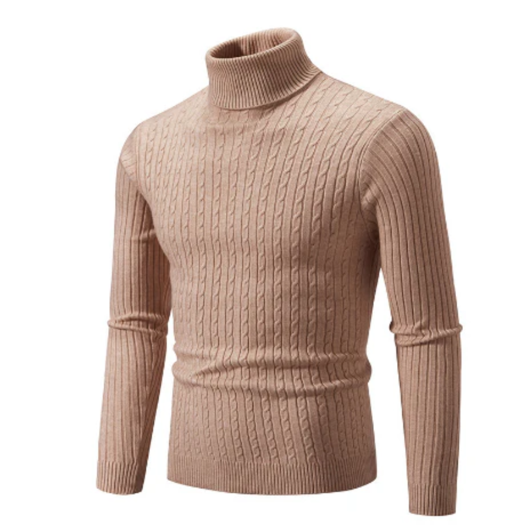 Keith | Turtleneck Knit Sweater For Men