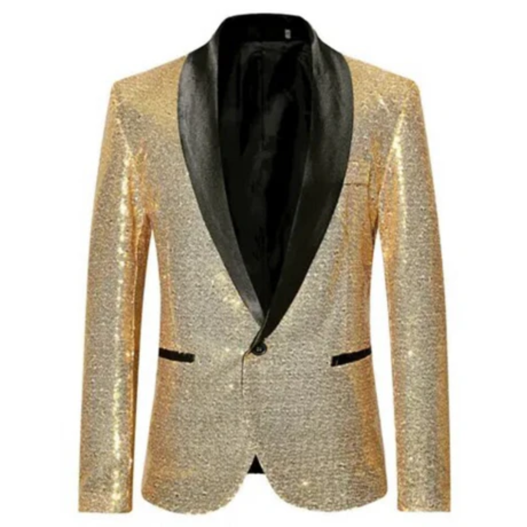 Hunter | Evening Sequin Coat For Men