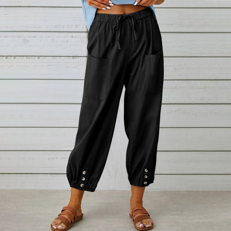 Wide leg pants for women