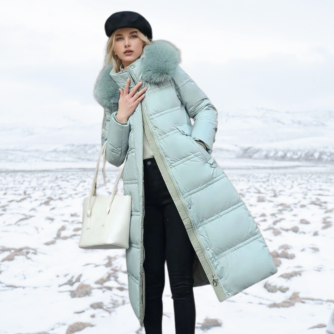 Luxurious winter jacket for women