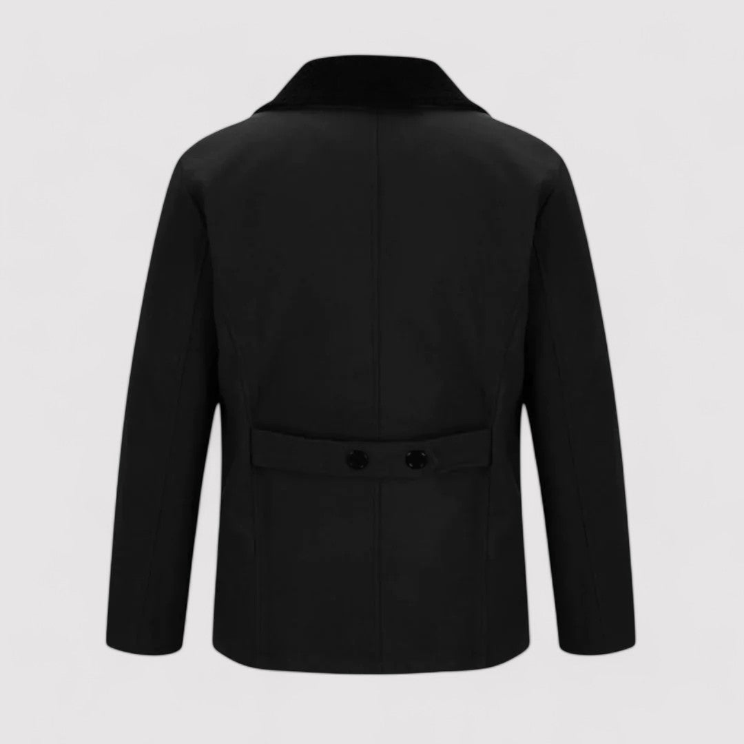 Ancien | Luxurious Shearling Men's Peacoat