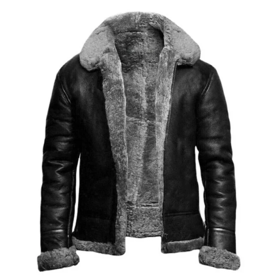 Luther | Winter Collared Teddy Jacket For Men