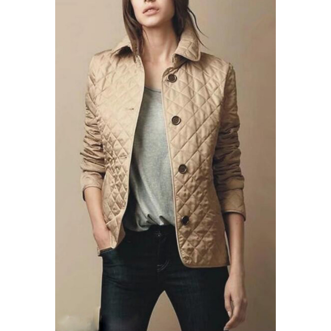 Karen | Button Down Warm Long Sleeves Jacket for Women