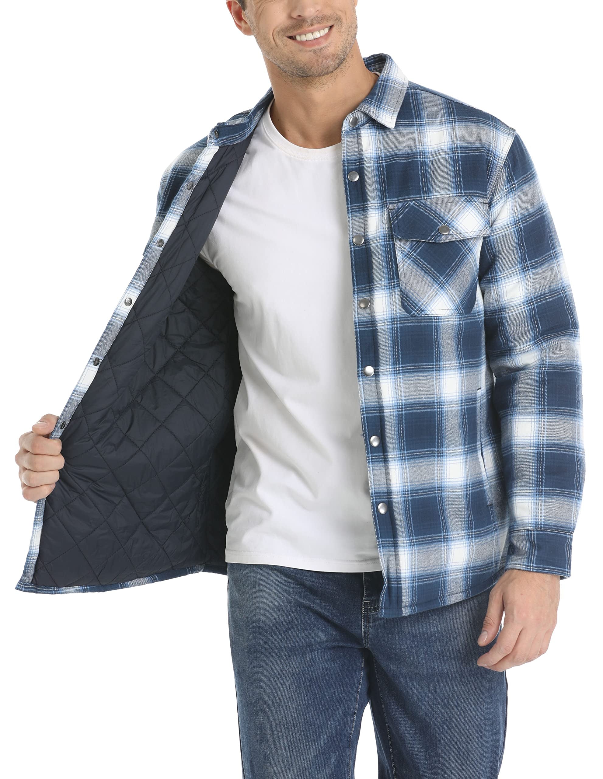 Lined flannel jacket