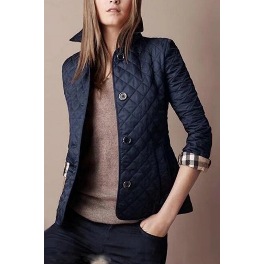 Karen | Button Down Warm Long Sleeves Jacket for Women