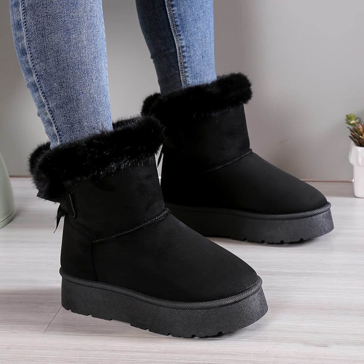 Comfortable & Warm Plush Boots