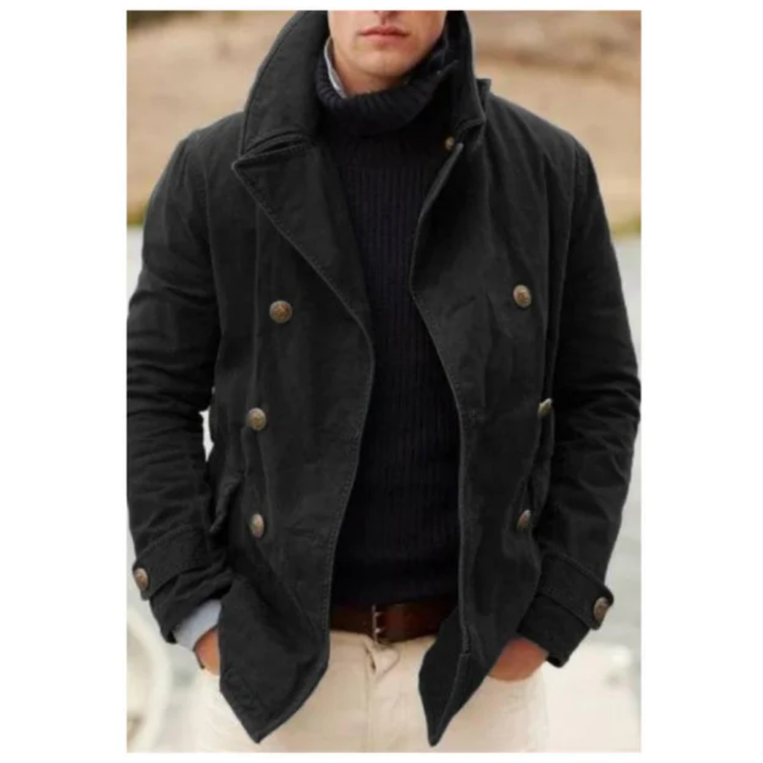 Nelson | Stylish Black Winter Jacket For Men