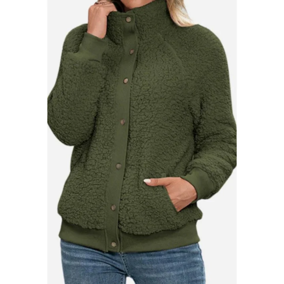 Rikki | Turtleneck Winter Jacket For Women