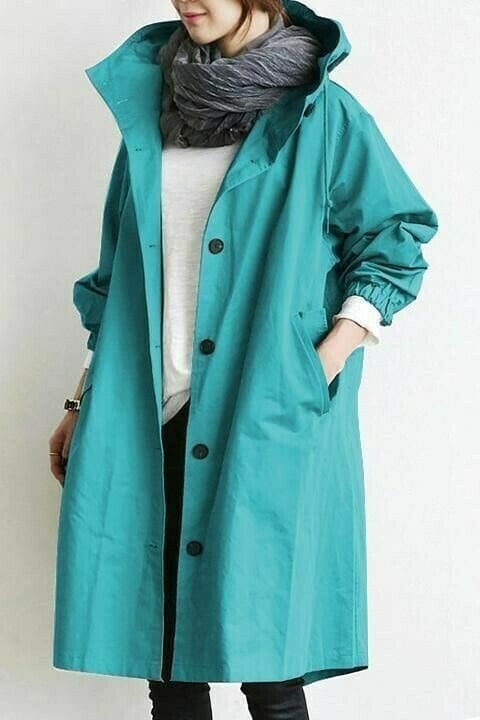 Elegant women's windbreaker