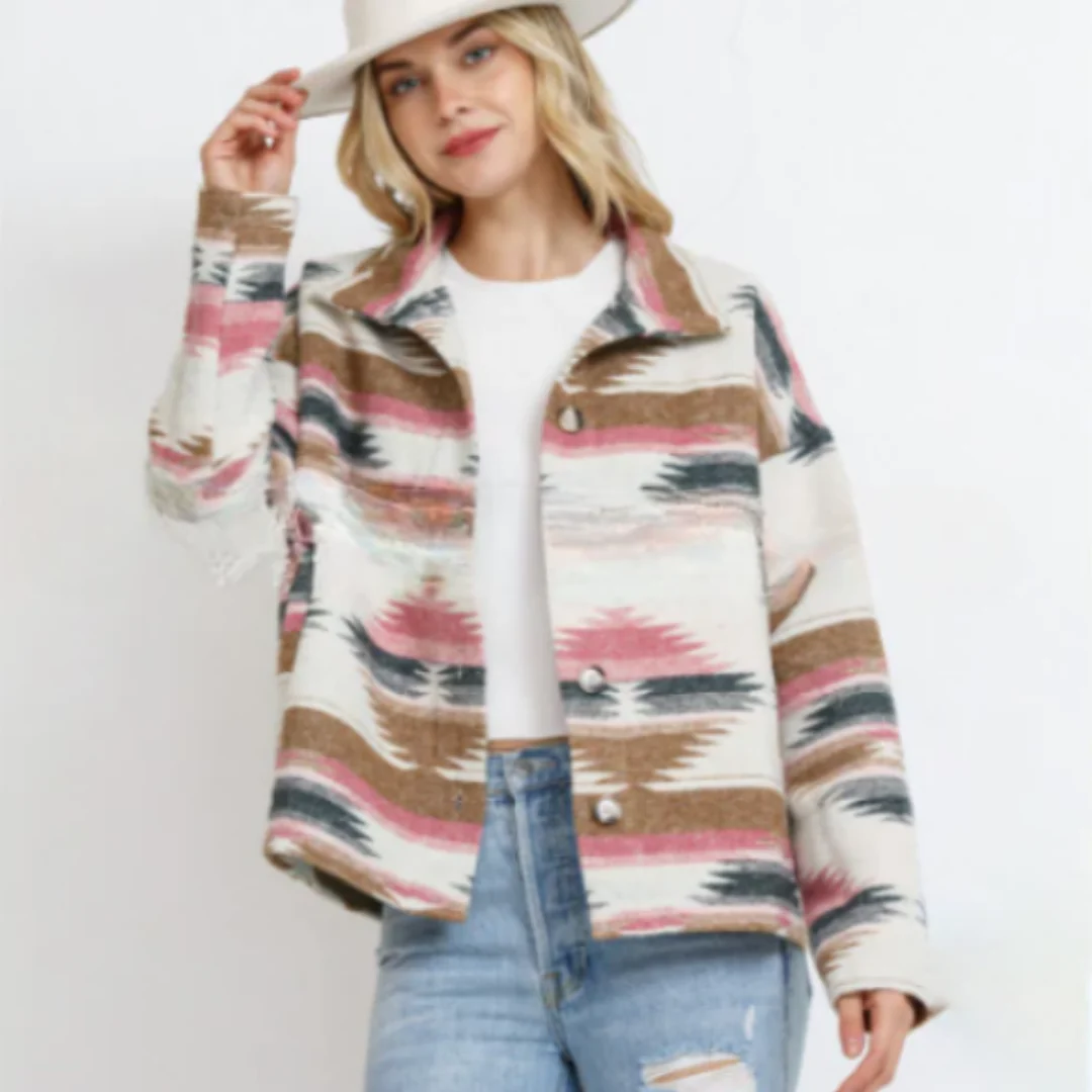 Rosalin | Winter Bohemian Oversized Jacket For Women