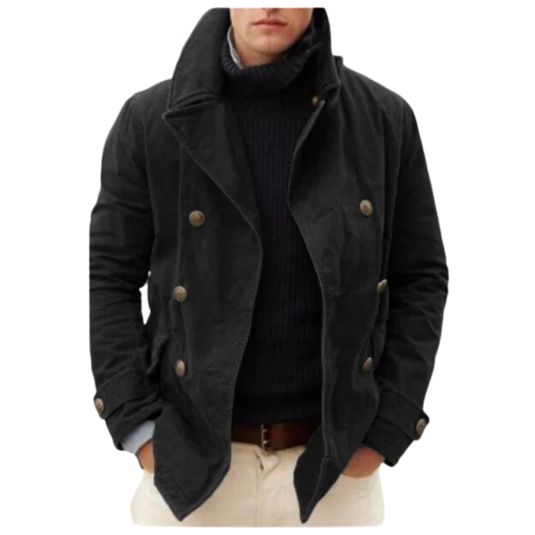 Nelson | Stylish Black Winter Jacket For Men