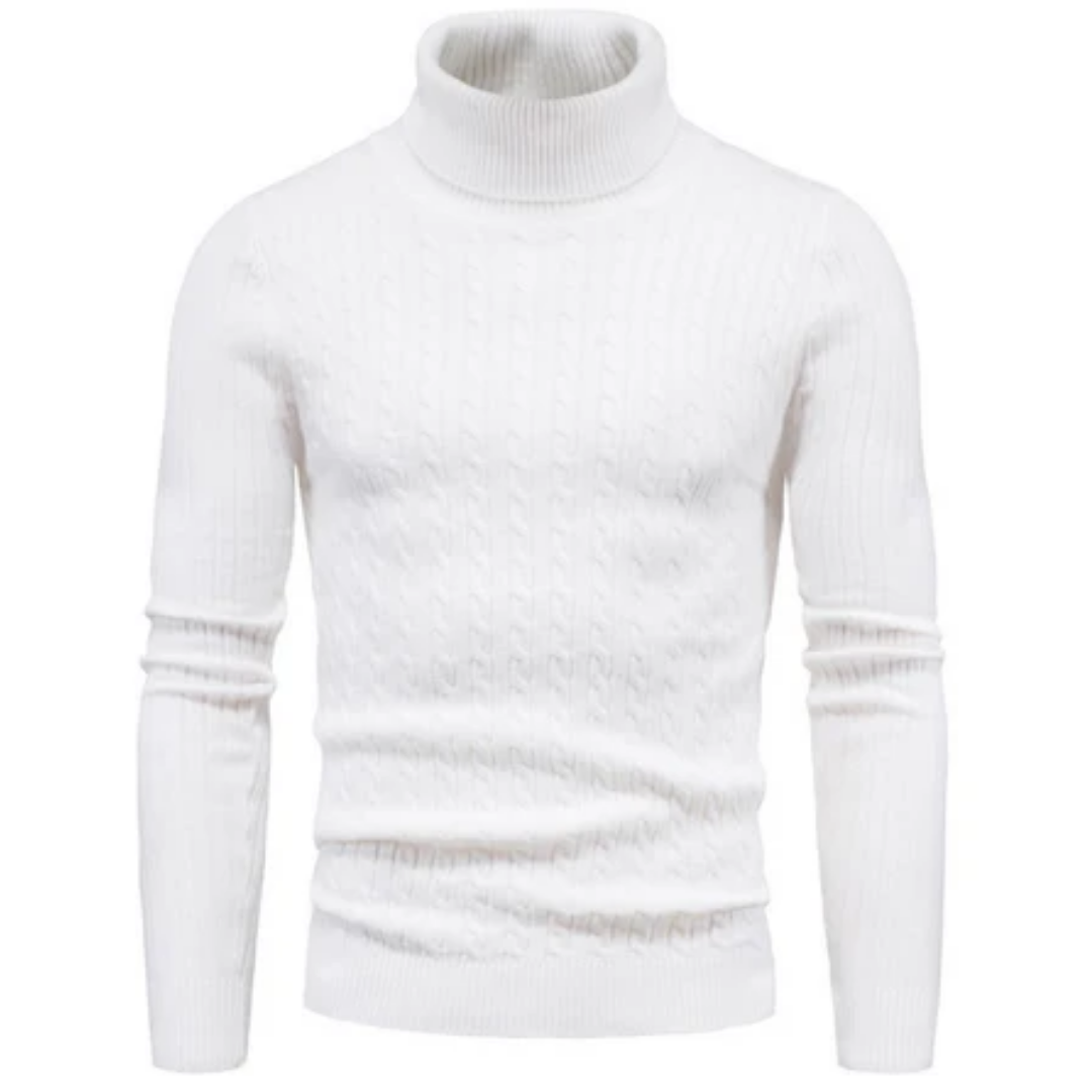 Dierek | Comfortable Winter Tight Turtle Neck Sweater For Men