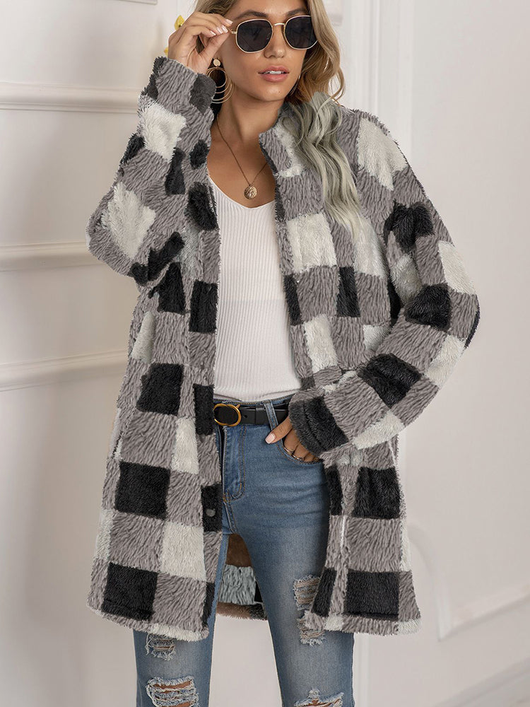 Checkered Cardigan