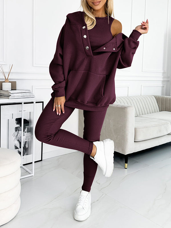 Lisa - 3 Piece Sweatshirt Suit