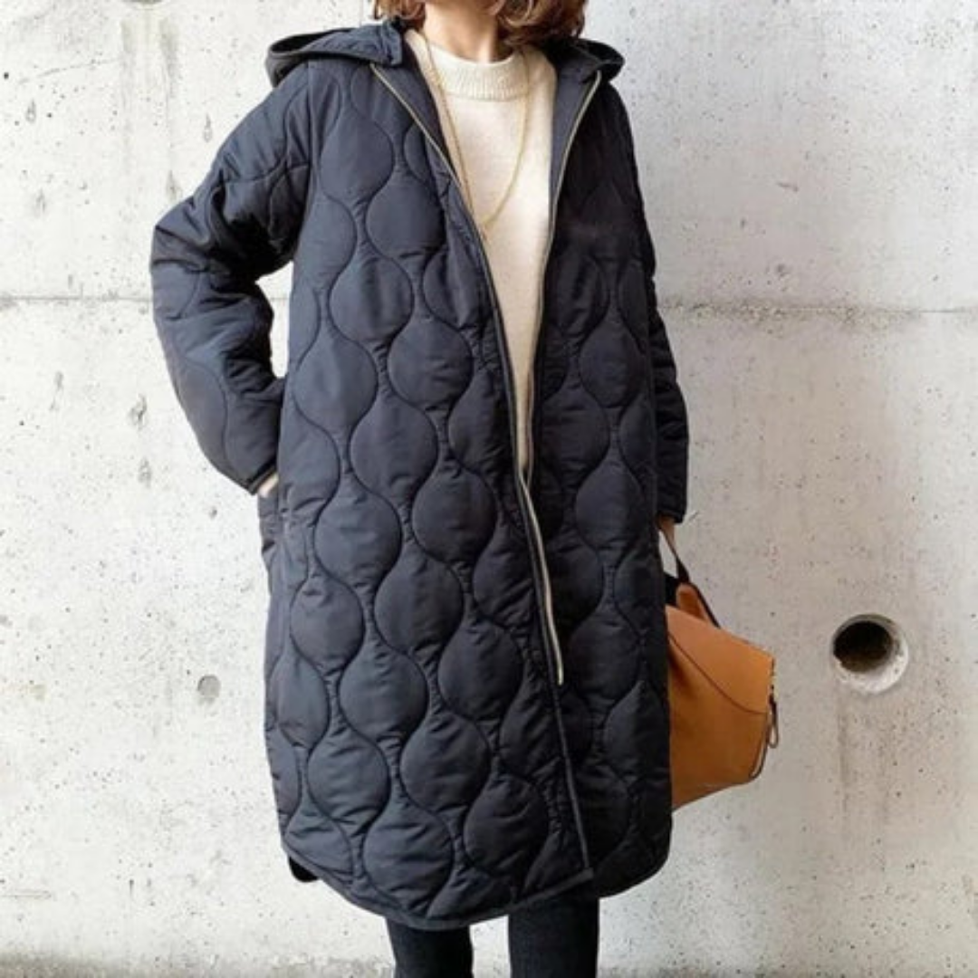 Rei | Winter Warm Long Quilted Jacket For Women