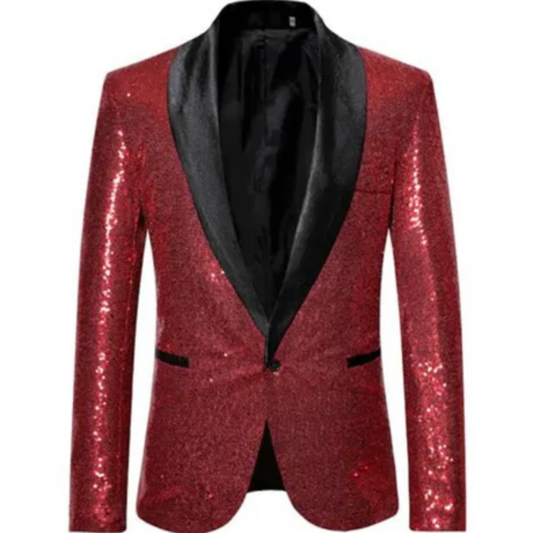 Hunter | Evening Sequin Coat For Men