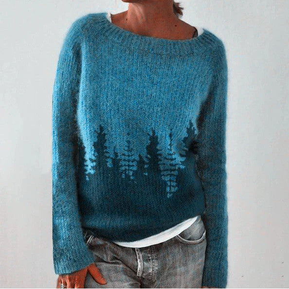 Ilana™ - Retro Knit Jumper