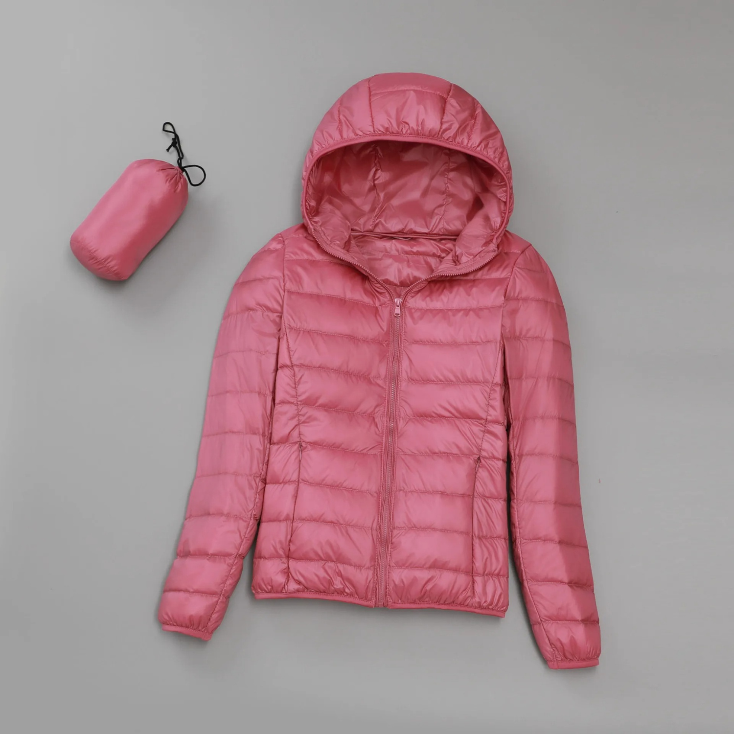 Sophie - lightweight quilted jacket with hood