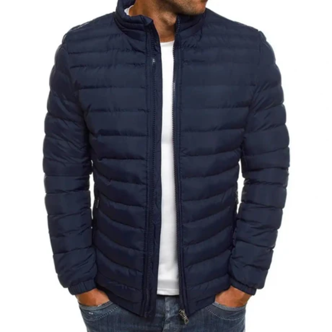 Jake | Winter Warm Zip Up Puffer Jacket For Men