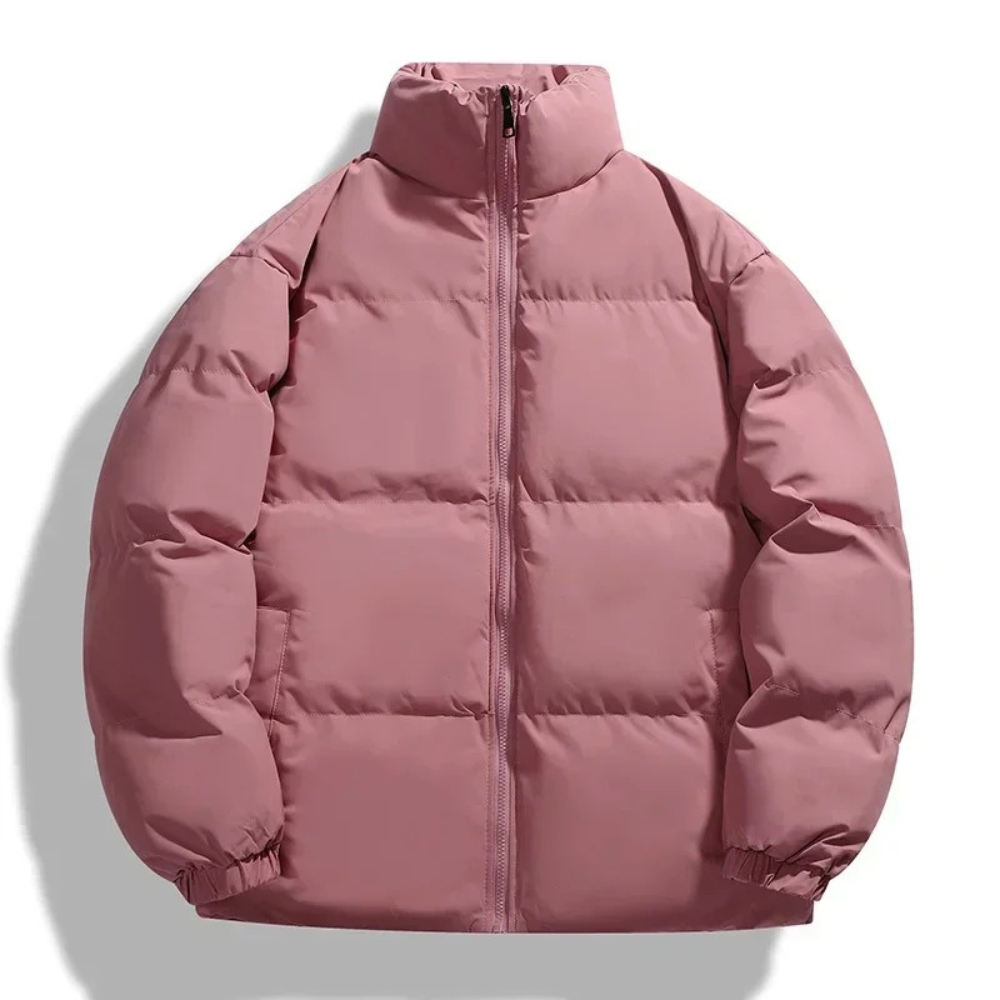 Jay - Quilted winter jacket with high collar