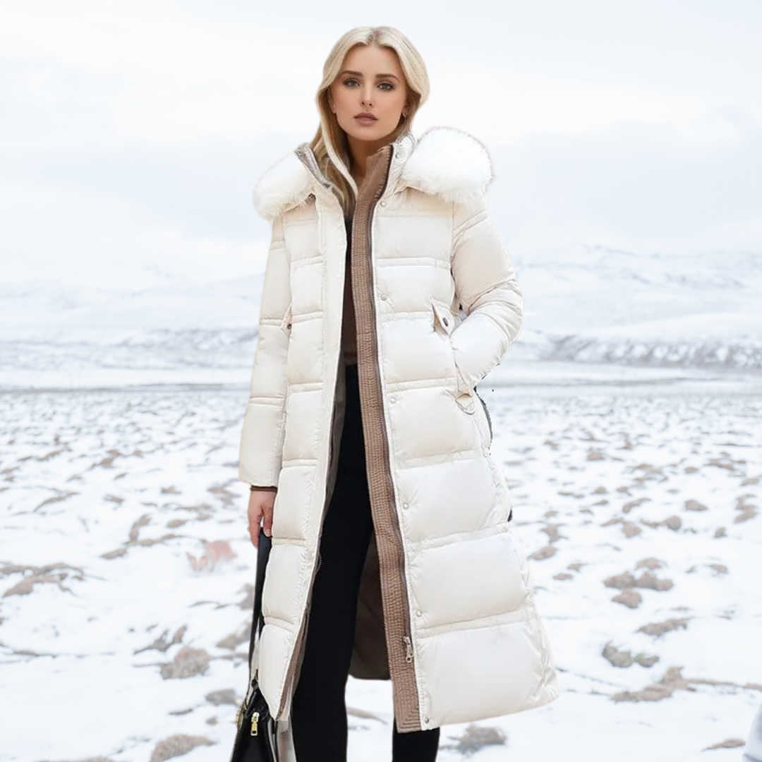 Luxurious winter jacket for women