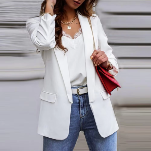 Chic long-sleeved ladies' blazer