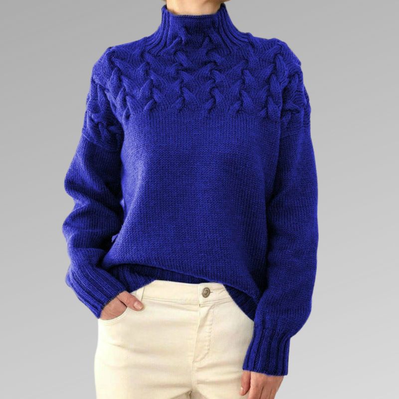 Lauren - Turtleneck Knit Sweater