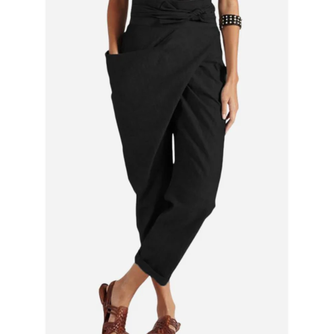 Aleja | Stylish Tie Pants For Women