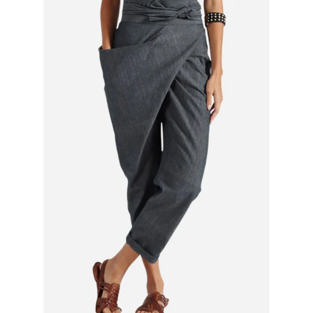 Aleja | Stylish Tie Pants For Women