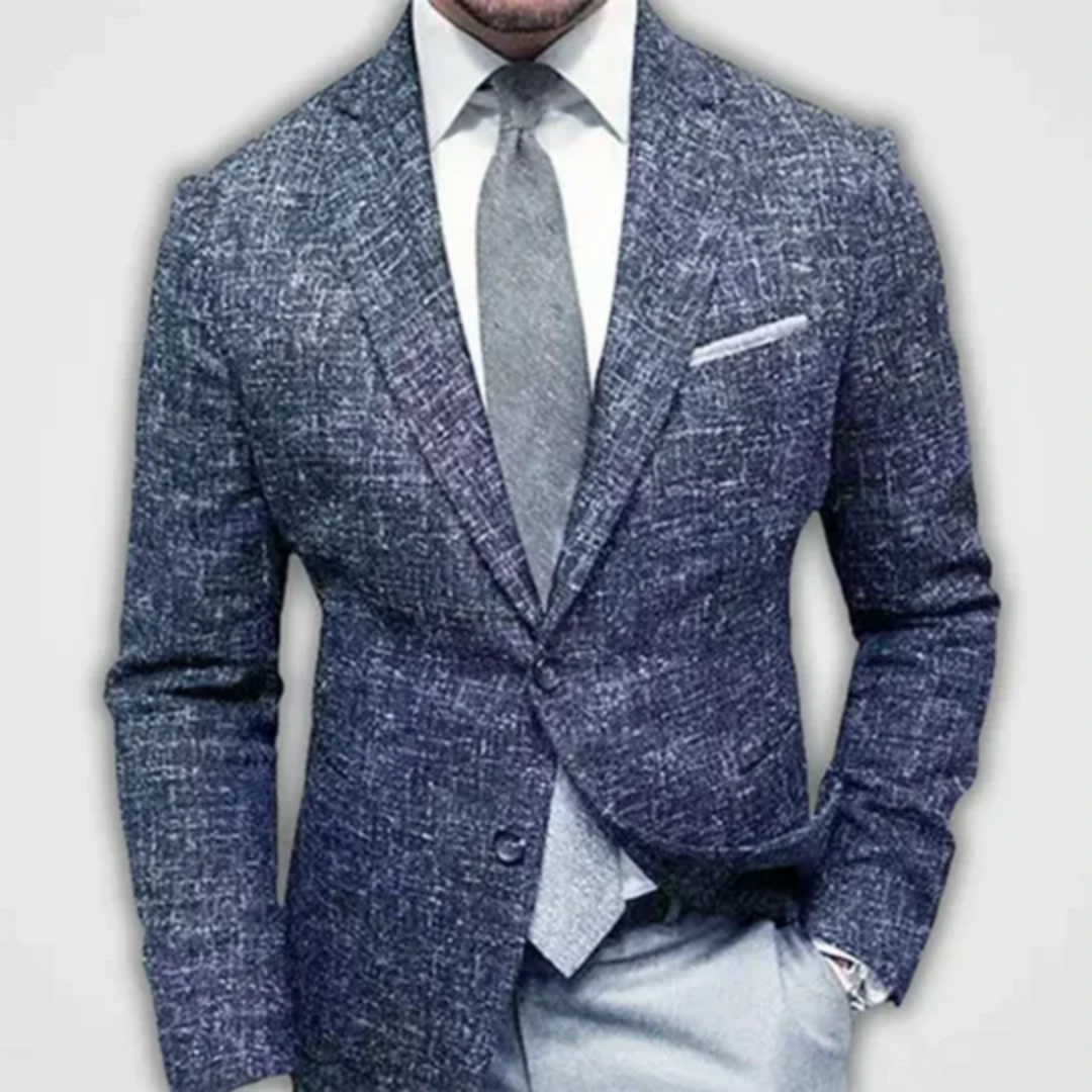 Novi | Stylish Work Plaid Blazer For Men