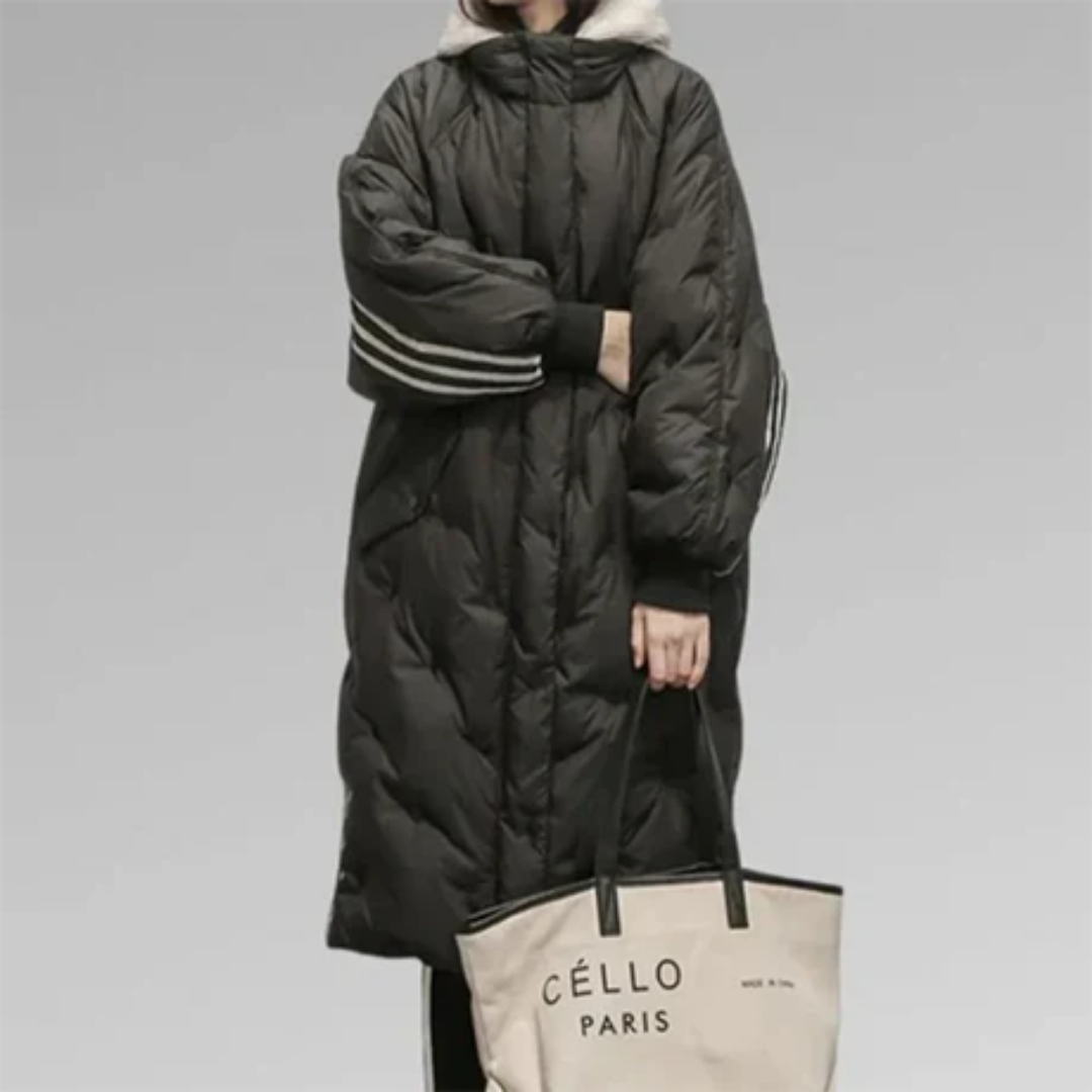 Lindsey | Winter Puffer Oversized Long Jacket For Women