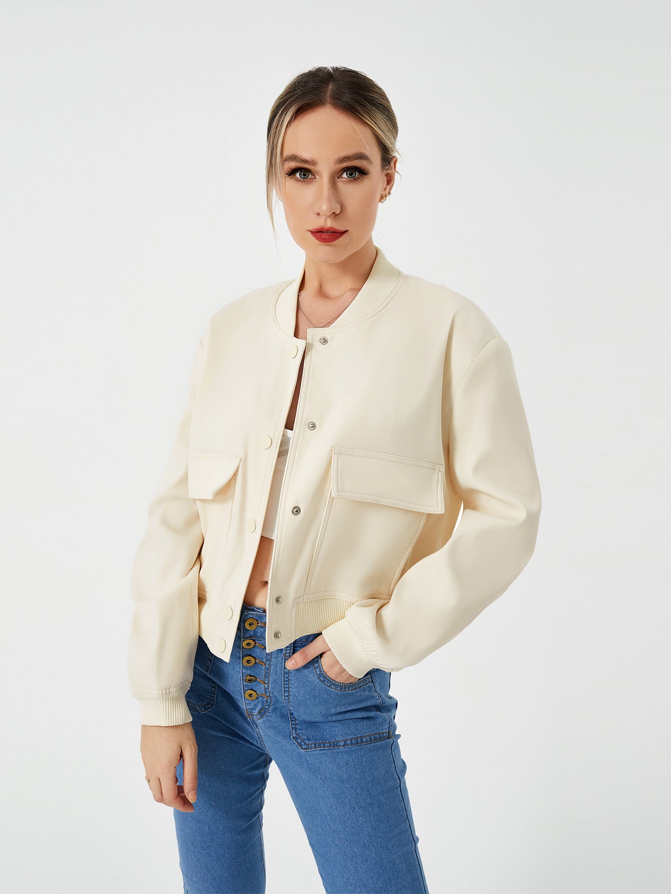 Women's Thin Bomber Jacket