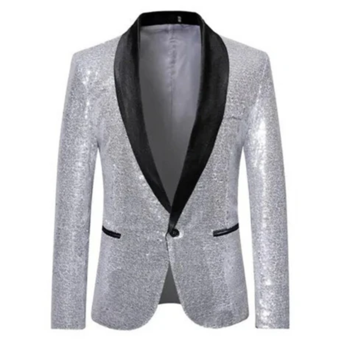 Hunter | Evening Sequin Coat For Men