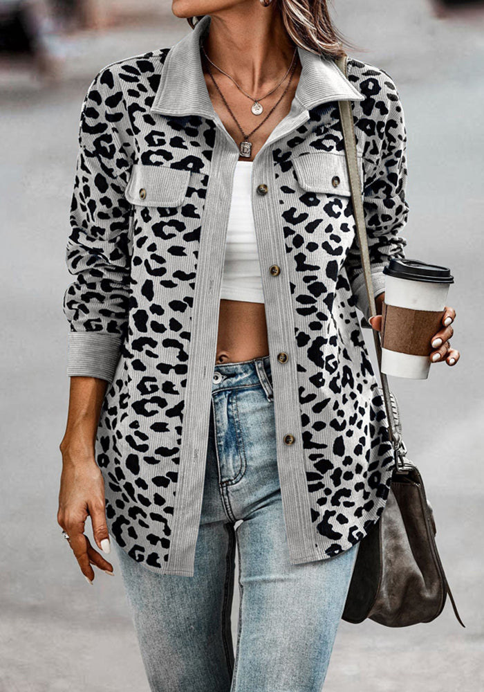 Leopard cardigan