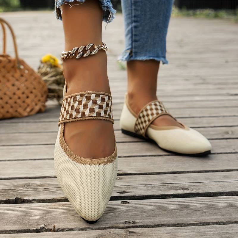 Chic & comfortable pointed flat shoes