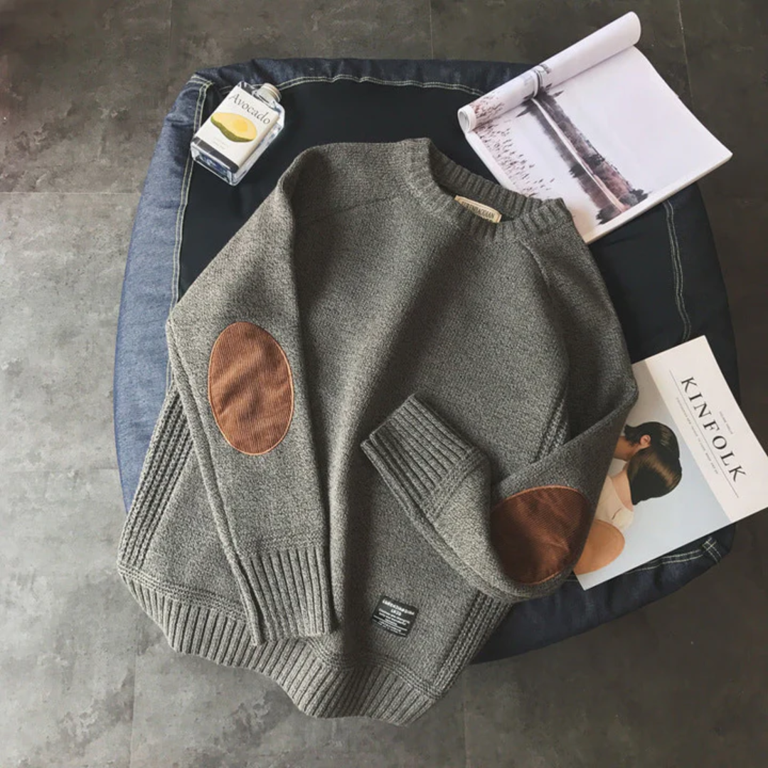 Ezra | Warm Long Sleeve Sweater For Men