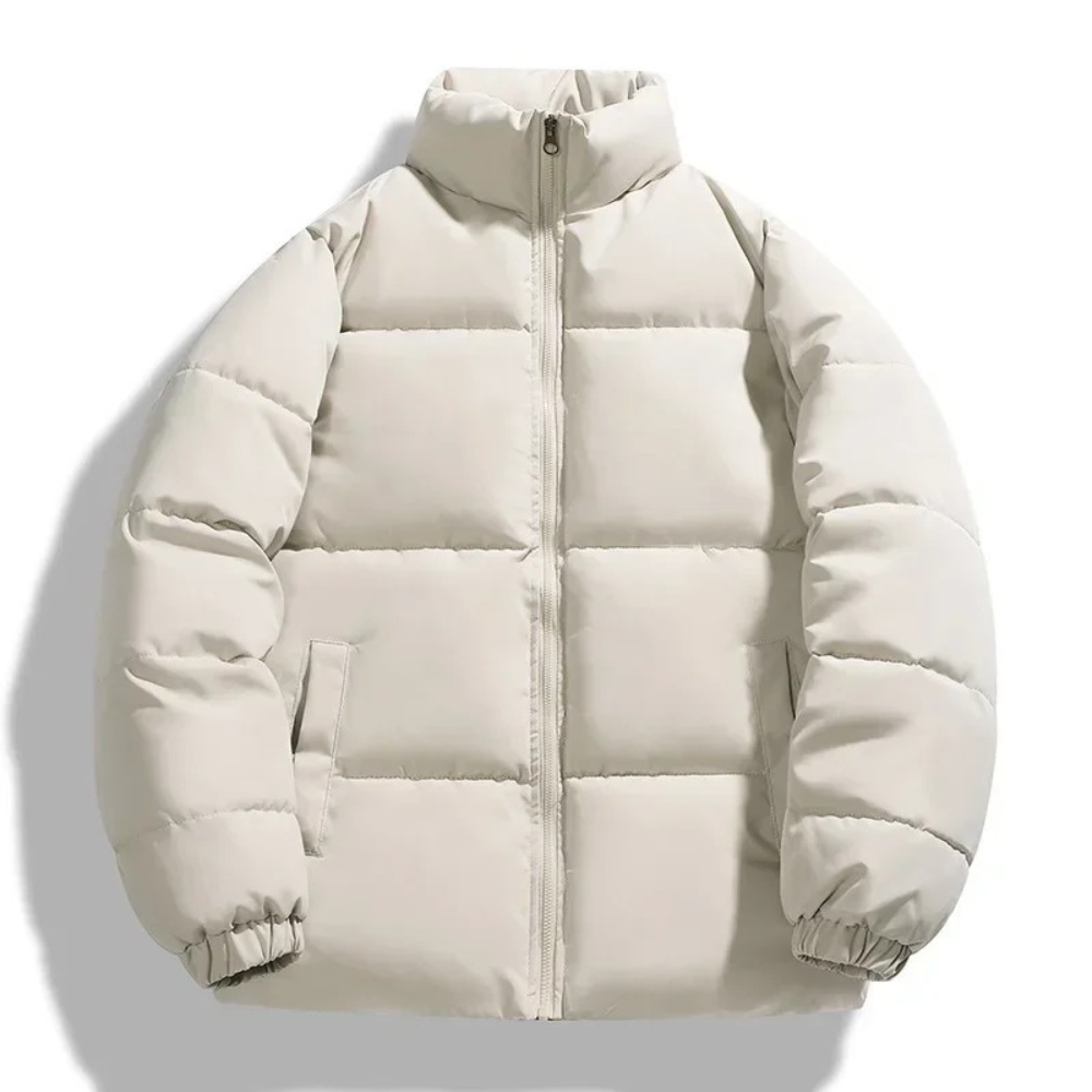 Jay - Quilted winter jacket with high collar