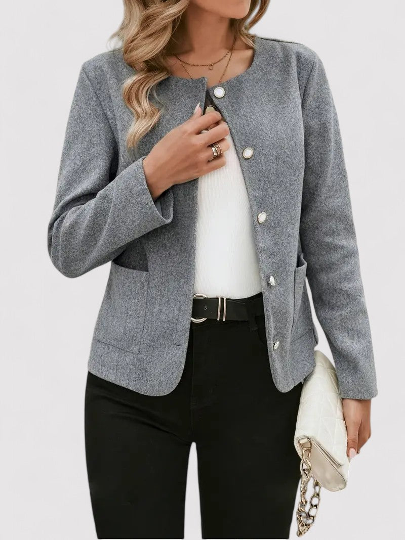 Ancien | Elegant Women's Blazer with Button Closure