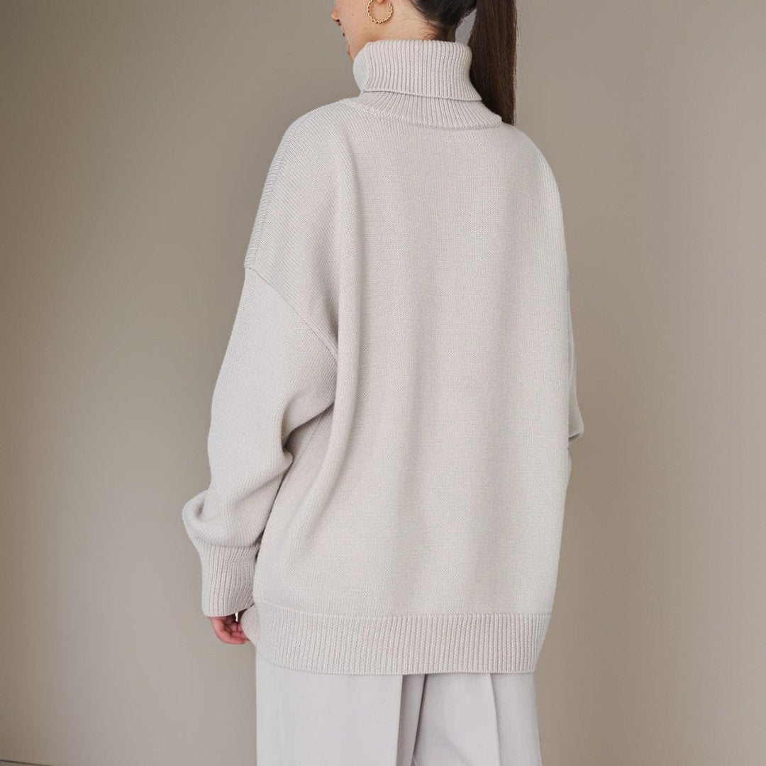 Giay | Warm Oversized Turtleneck Sweater for Women