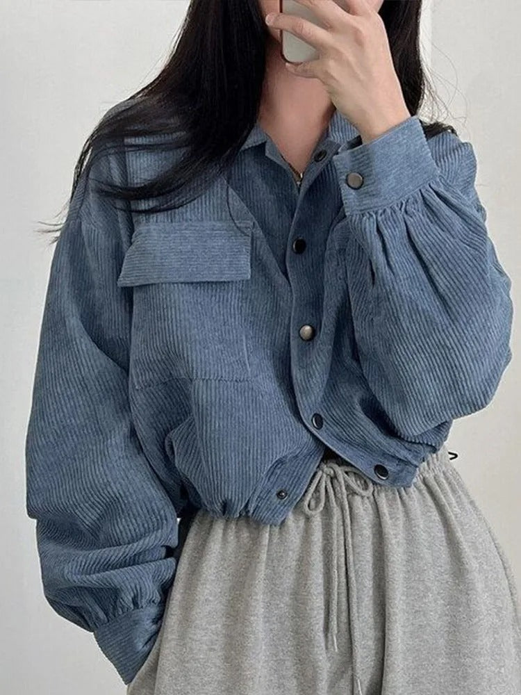 Cropped summer jacket