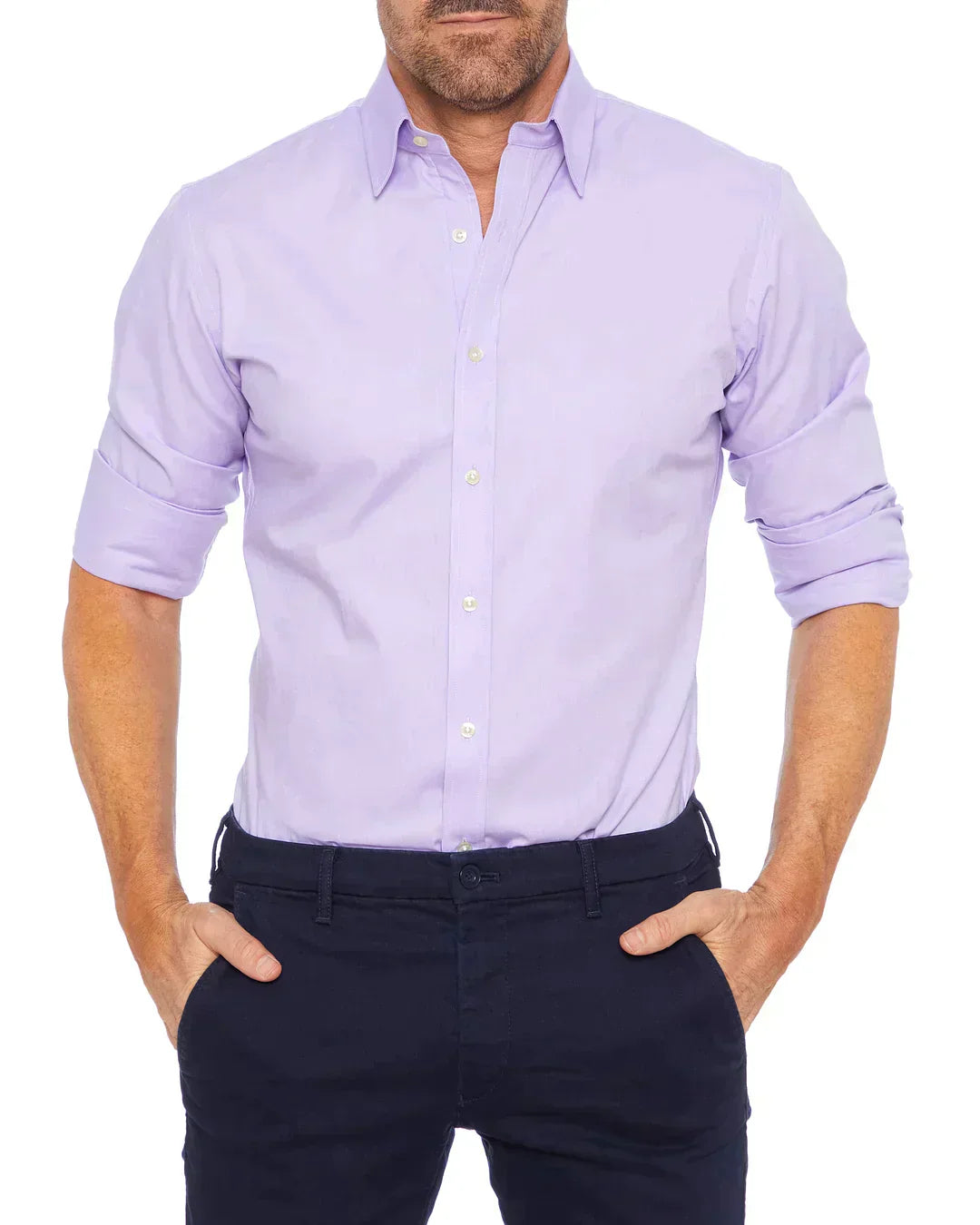 Elite stretch zip shirt for casual looks