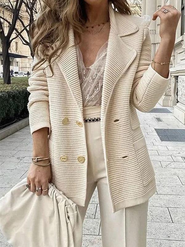 Otilia™ - Elegant Blazer-Style Sweater