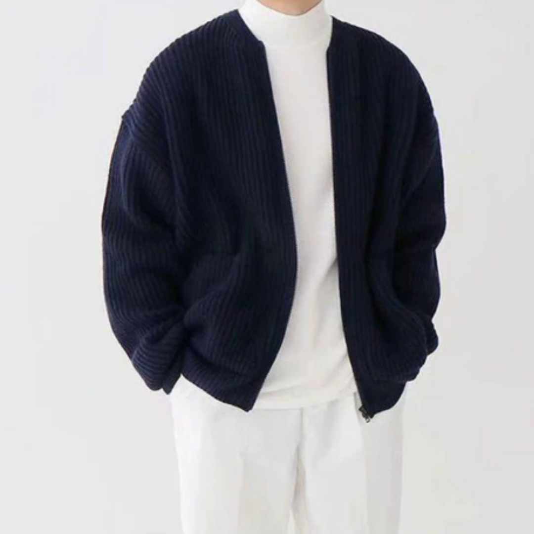 Emilyo | Stylish Winter Ribbed Cardigan For Men