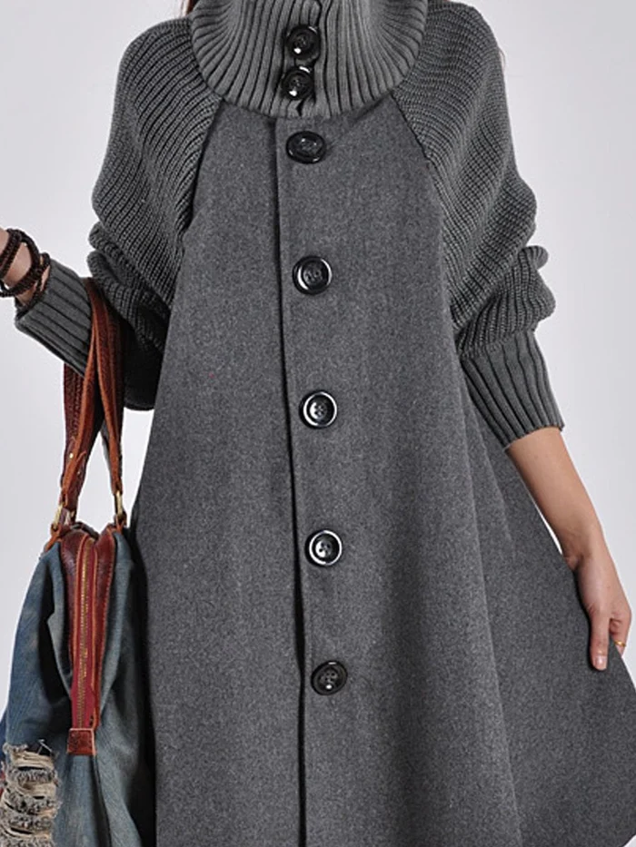 Oversized long coat