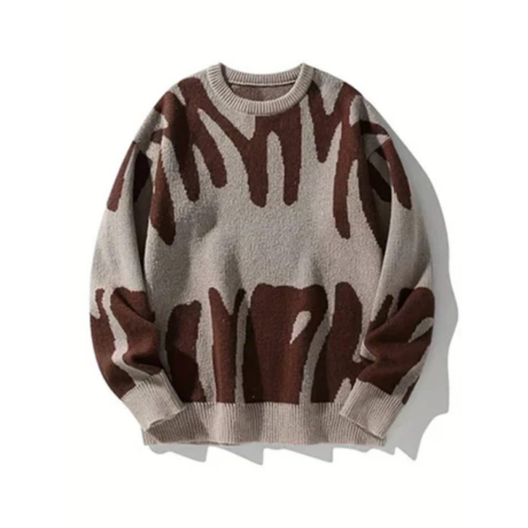 Moxi | Stylish Winter Graphic Sweater For Men